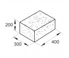 Пресс-форма для арболитового блока 300х400х200